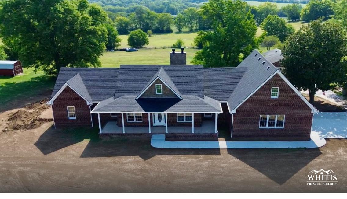 Custom home exterior