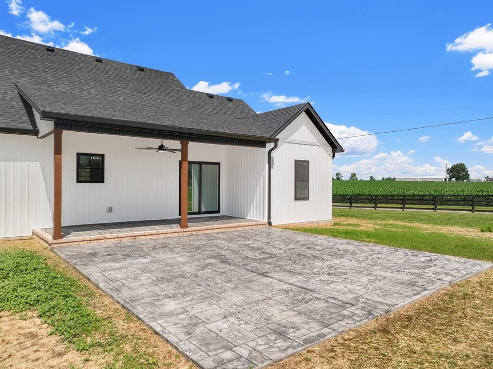 Finished home aerial
