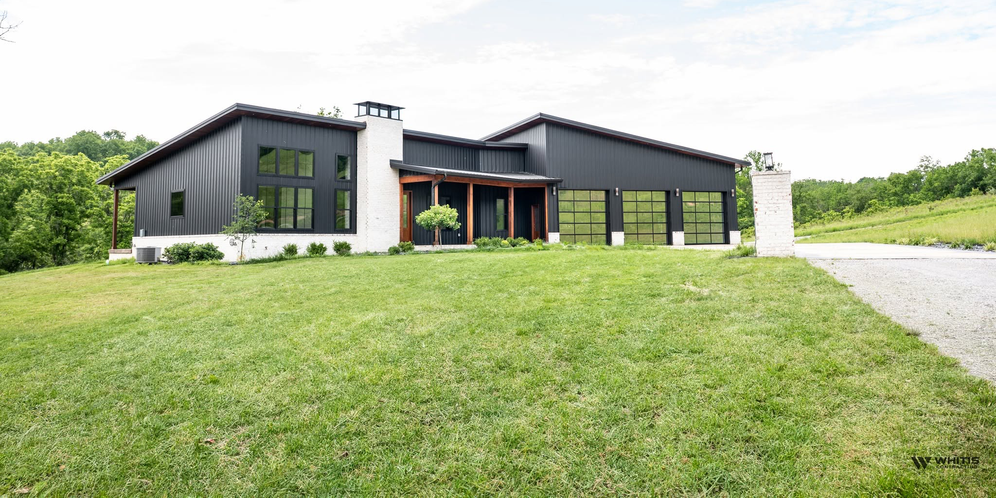 Custom home built by Whitis Contracting